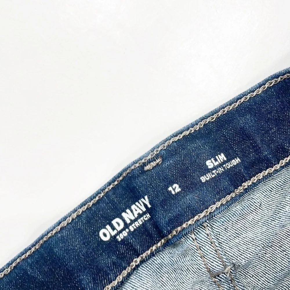 Old Navy boys slim denim jeans